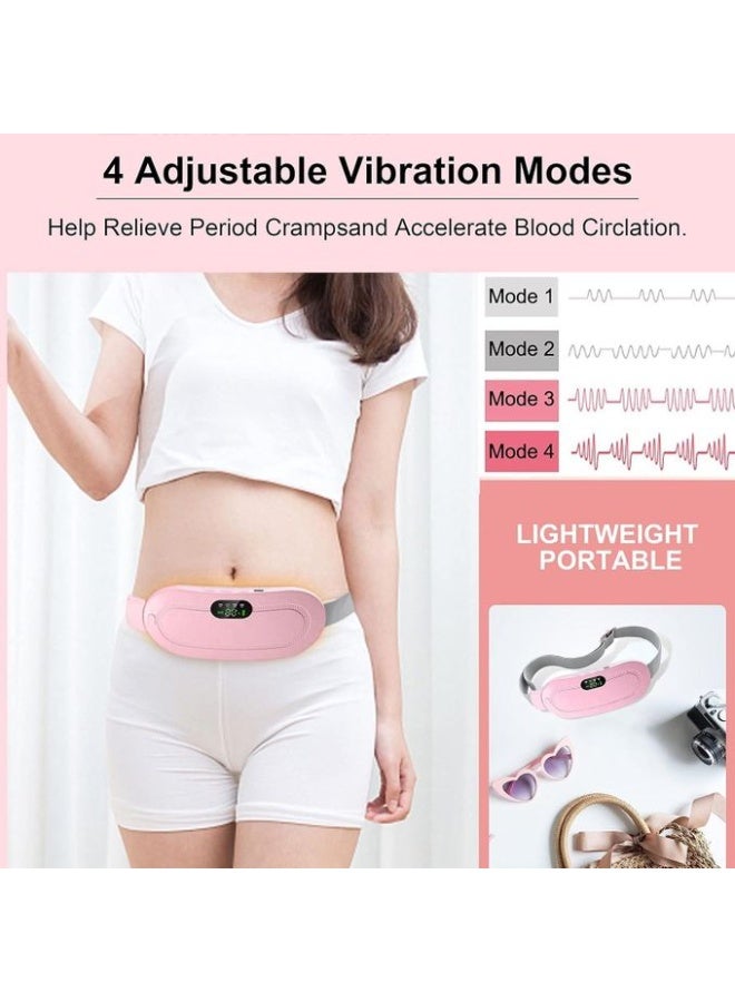 Portable Cordless Heating Pad for Menstrual Pain Relief with Massage, Adjustable Heat Levels, Practical Daily Use - Image 3